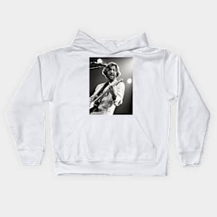 Eric Art Print Guitarist Classic Rock Blues Rock Music Legends Kids Hoodie